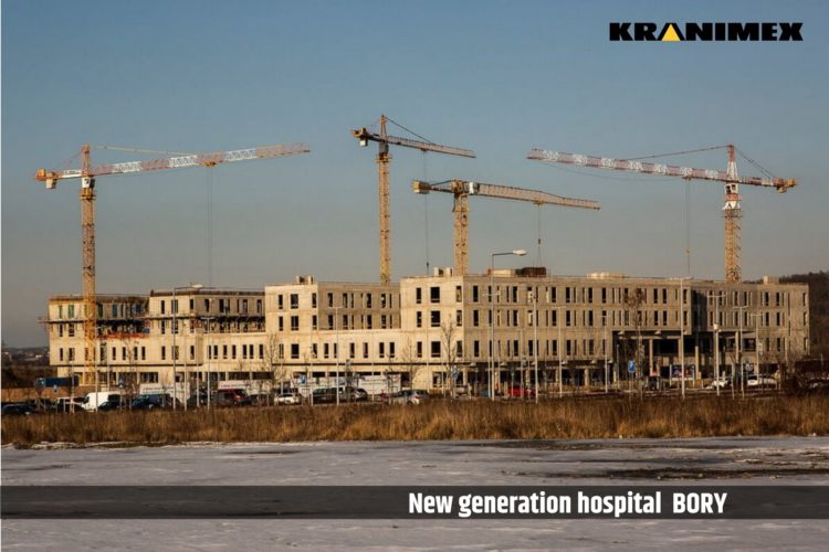 Construction of a new generation hospital Bory